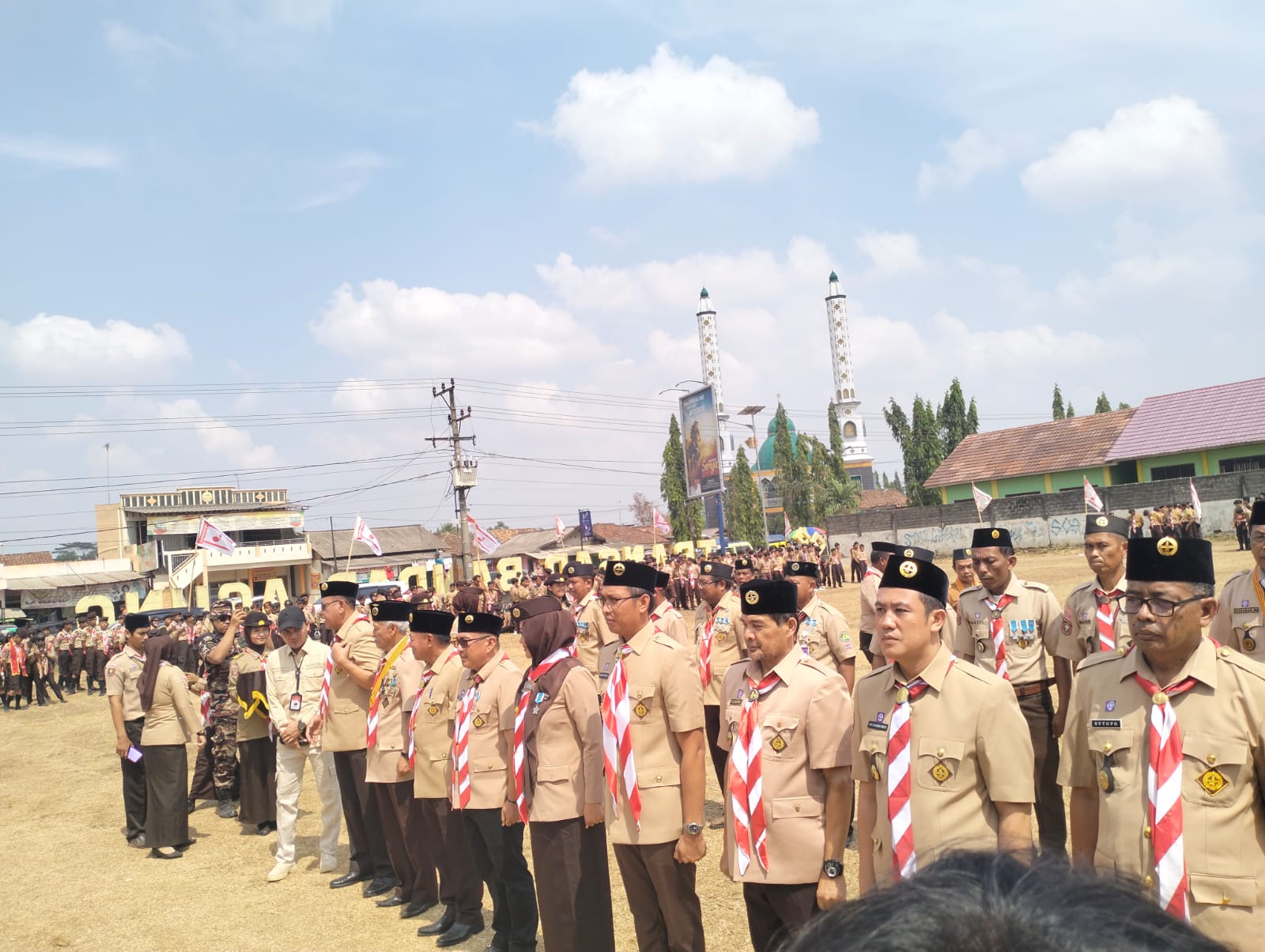 Apel Besar HUT Pramuka ke-62 tahun 2023 Kwartir Cabang Lampung Tengah